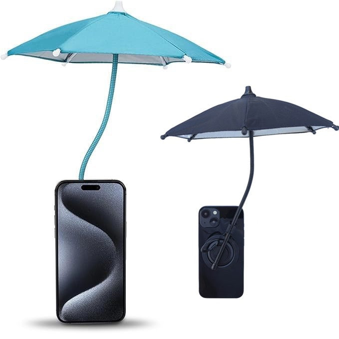 Magsafe retractable mobile phone parasol