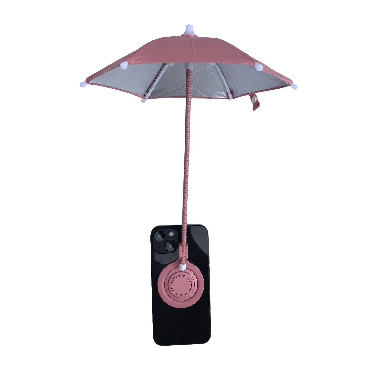 Magsafe retractable mobile phone parasol