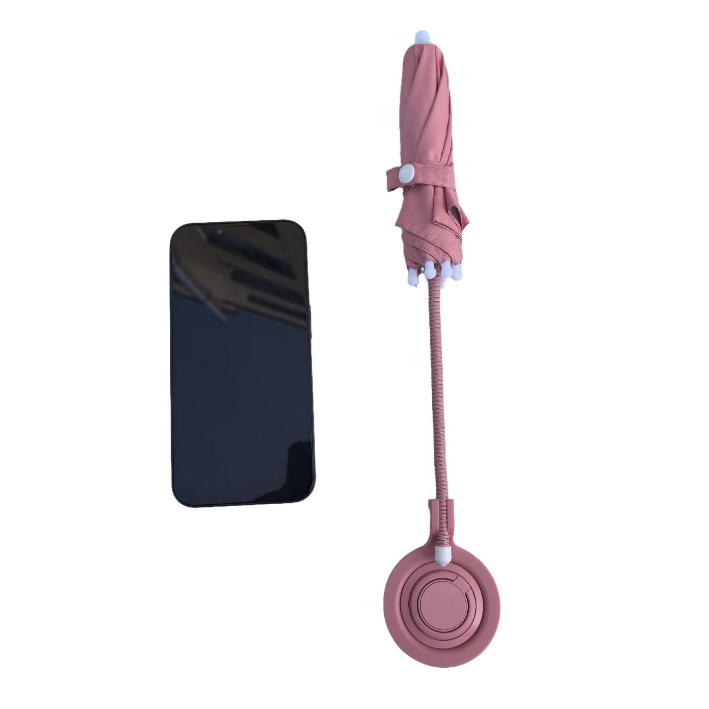 Magsafe retractable mobile phone parasol