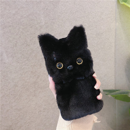 Plush Cat Phone Case