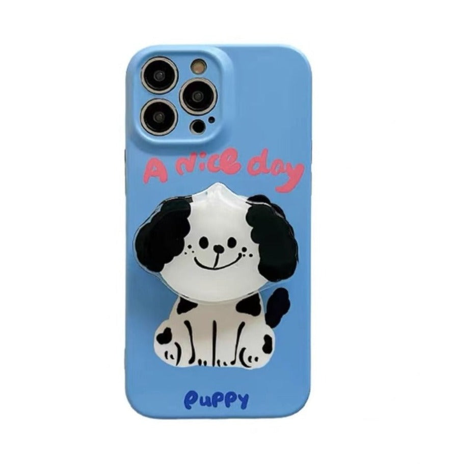 Curious Dog Phone Case