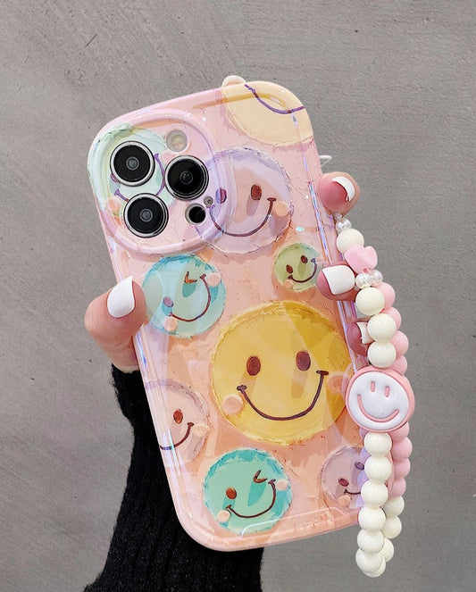 Oil Painting Smile Phone Case