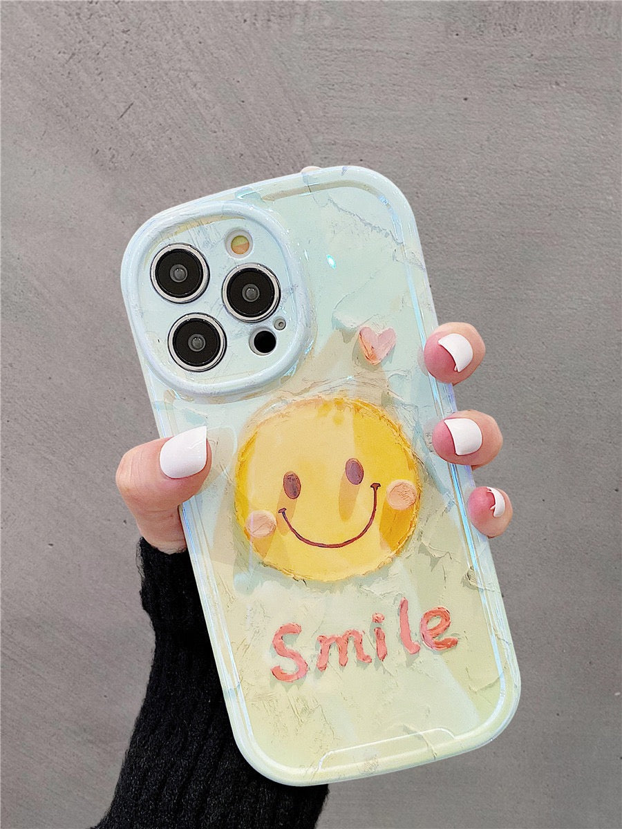 Yellow Smiley Face Phone Case