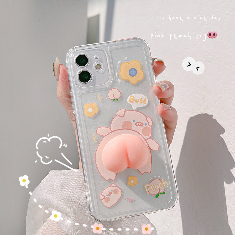 Stress Relief Pig Phone Case