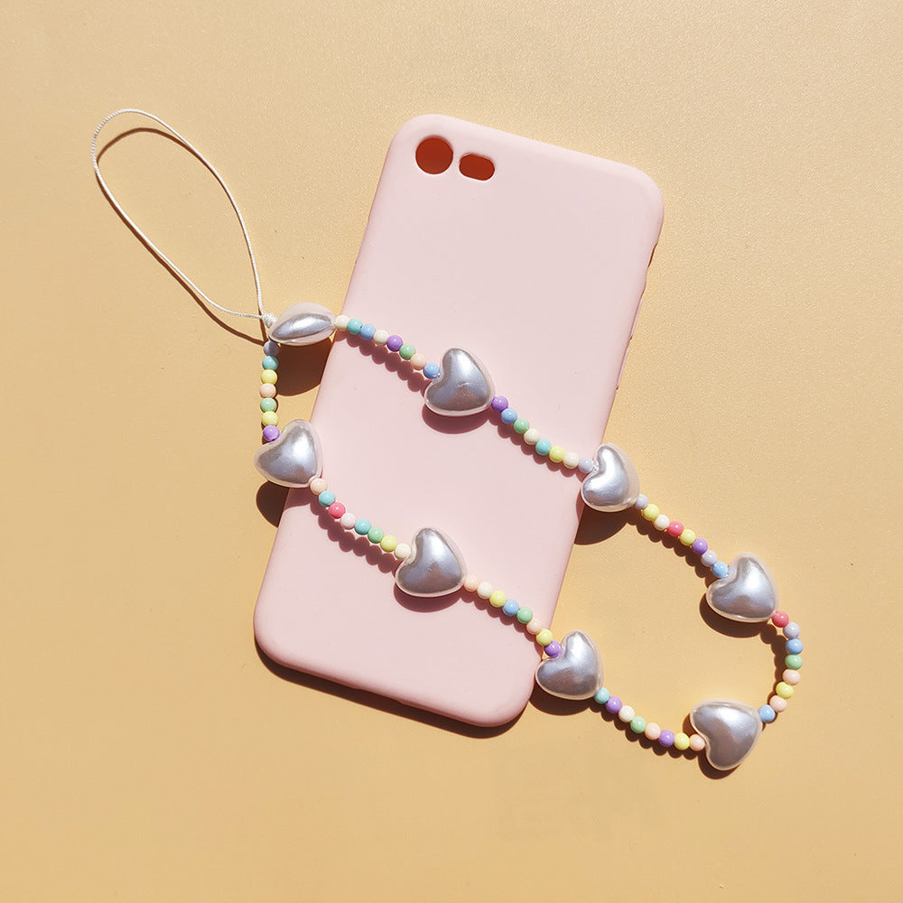 Sweet Heart Phone Chain