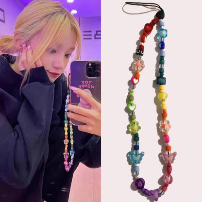 Colorful Butterfly Phone Chain