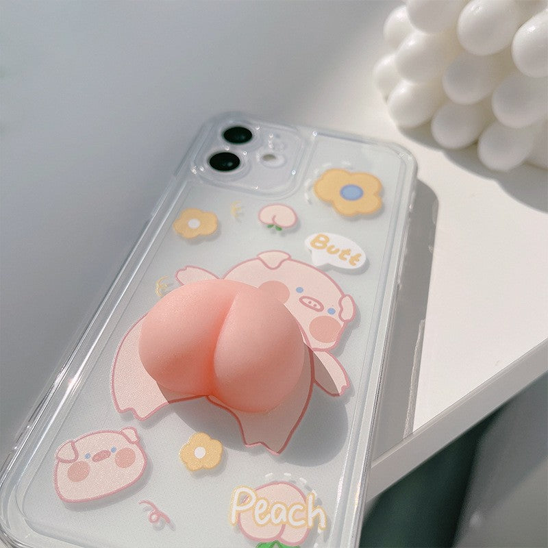 Stress Relief Pig Phone Case