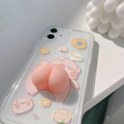 Stress Relief Pig Phone Case