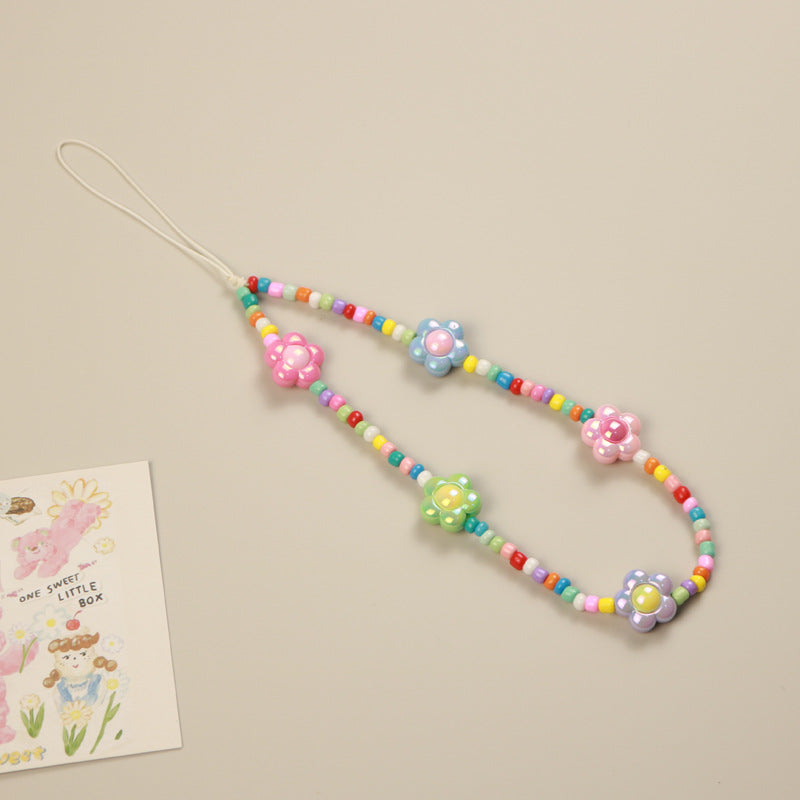 Spring Flowers Phone Chain