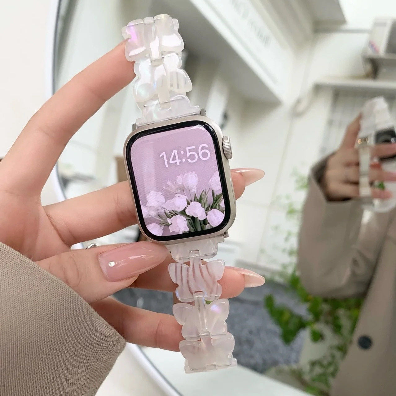 Butterfly Transparent Apple Watch Band