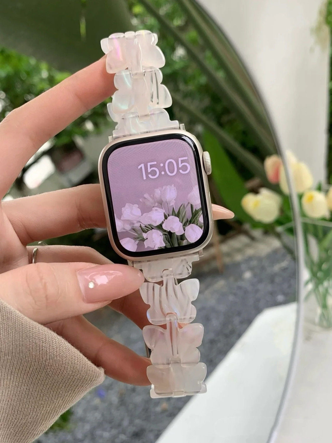 Butterfly Transparent Apple Watch Band