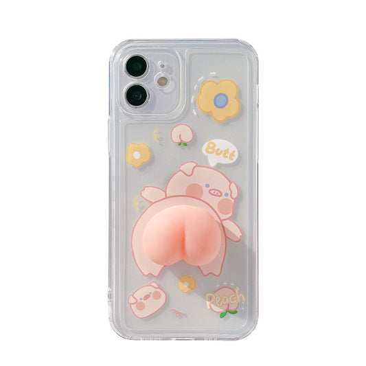 Stress Relief Pig Phone Case